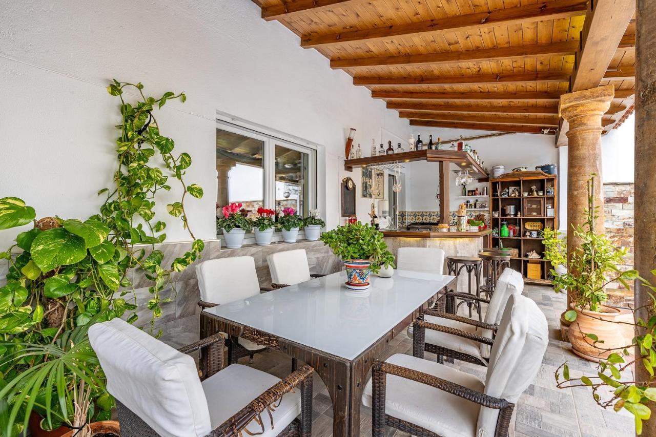 이요라 Casa De Amigos La Latina Con Piscina, Chimenea Y Barbacoa 빌라 외부 사진