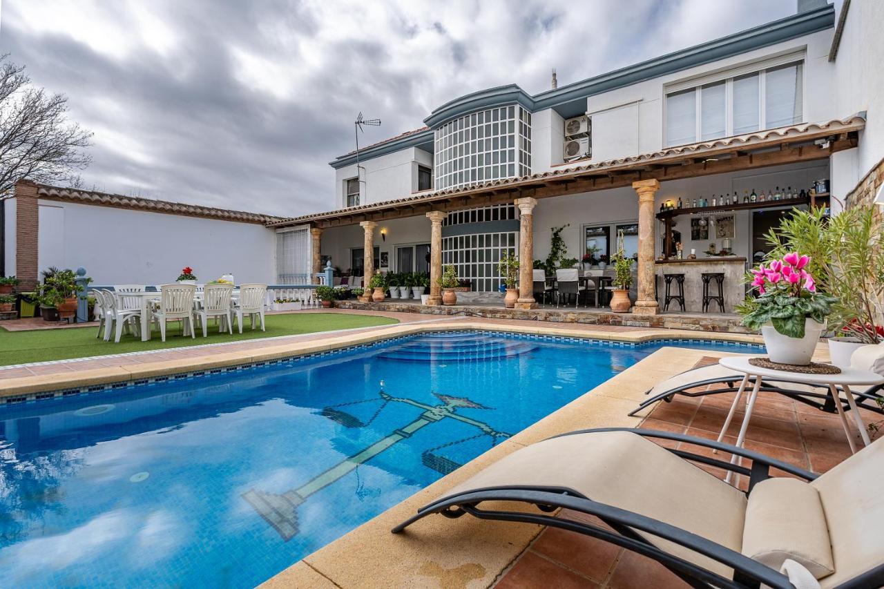 이요라 Casa De Amigos La Latina Con Piscina, Chimenea Y Barbacoa 빌라 외부 사진