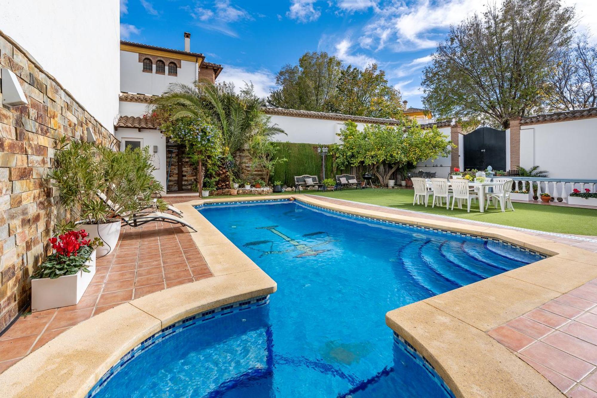 이요라 Casa De Amigos La Latina Con Piscina, Chimenea Y Barbacoa 빌라 외부 사진