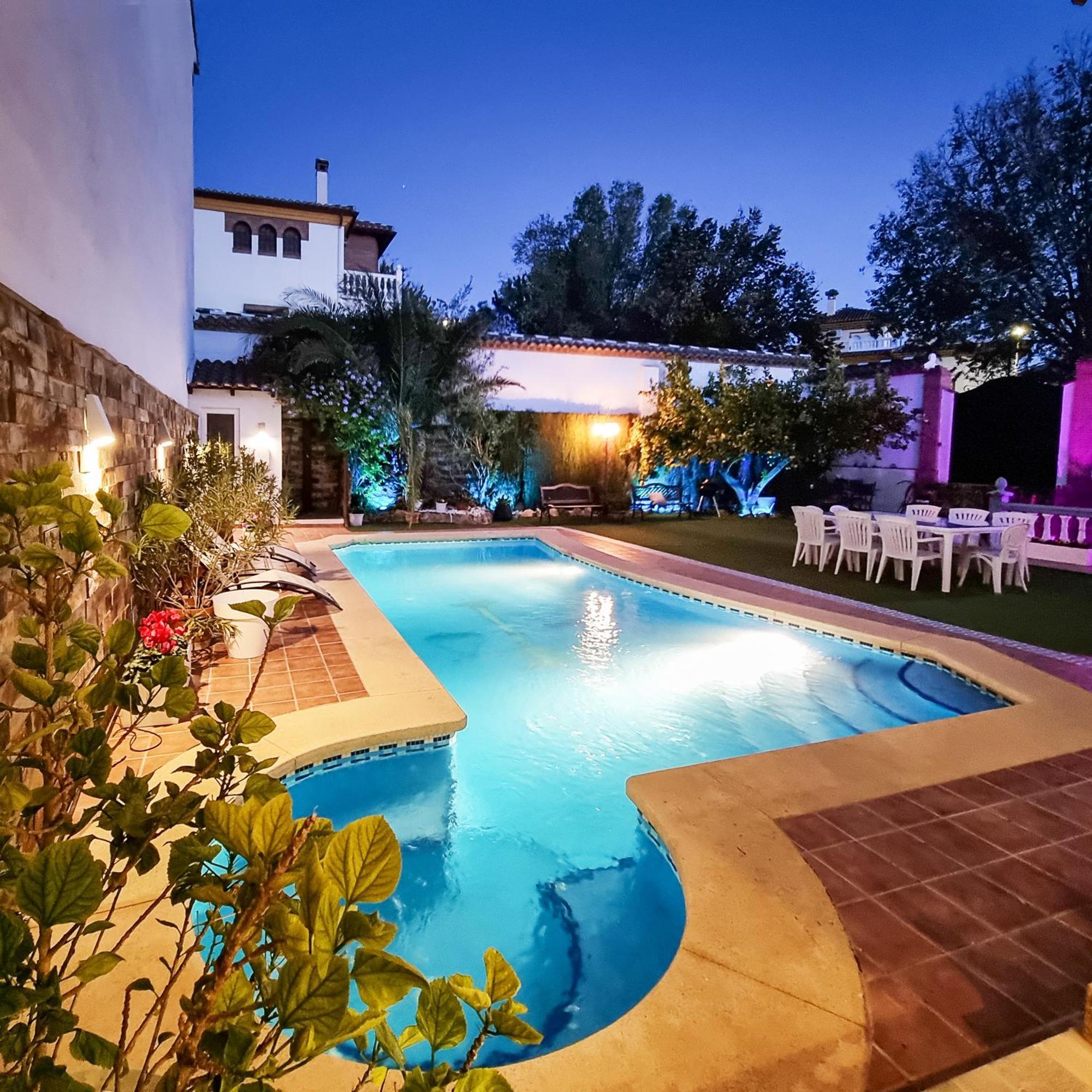 이요라 Casa De Amigos La Latina Con Piscina, Chimenea Y Barbacoa 빌라 외부 사진